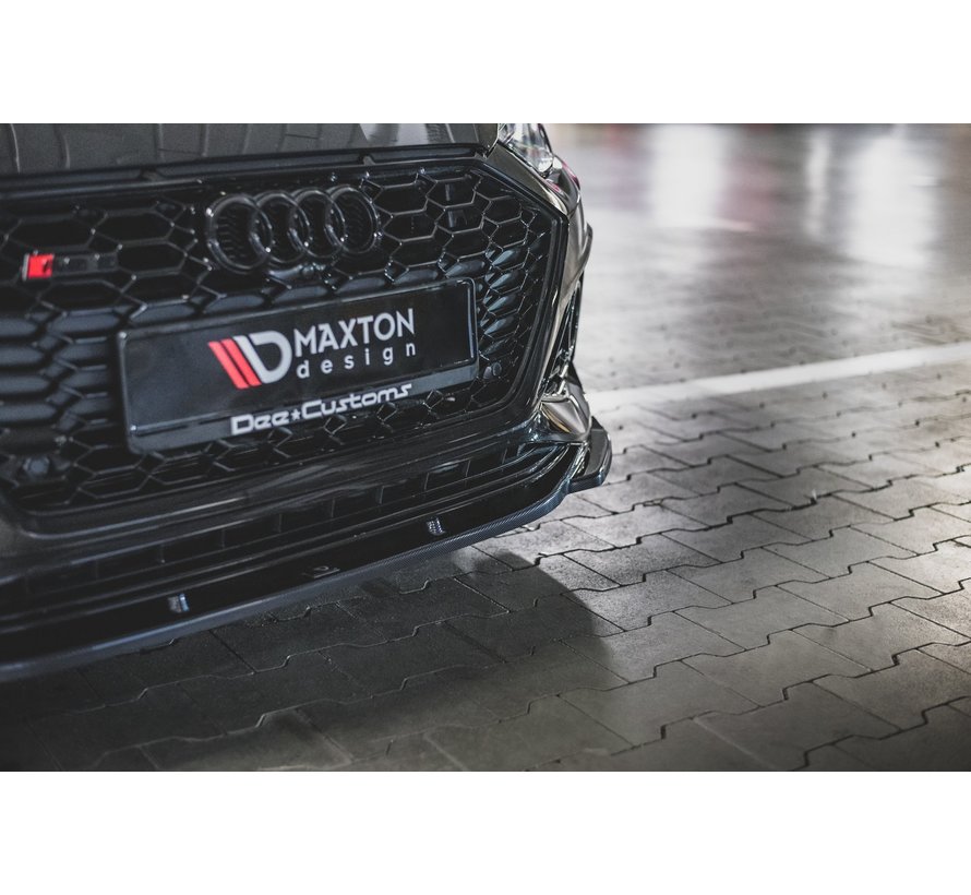 Maxton Design FRONT SPLITTER V.3 Audi RS5 F5 Facelift