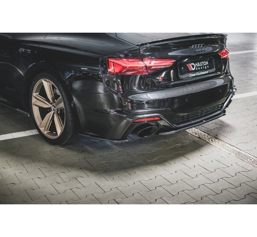 Maxton Design CENTRAL REAR DIFFUSER Audi RS5 F5 Facelift