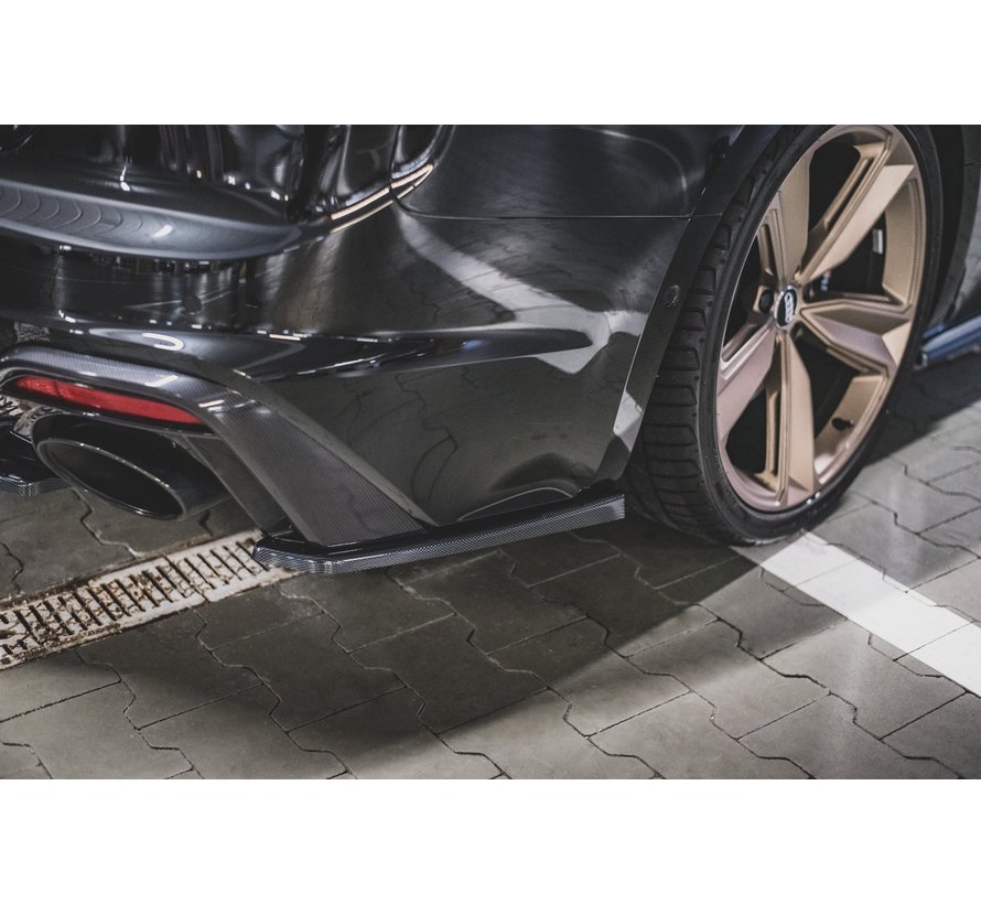 Maxton Design REAR SIDE SPLITTERS Audi RS5 F5 Facelift