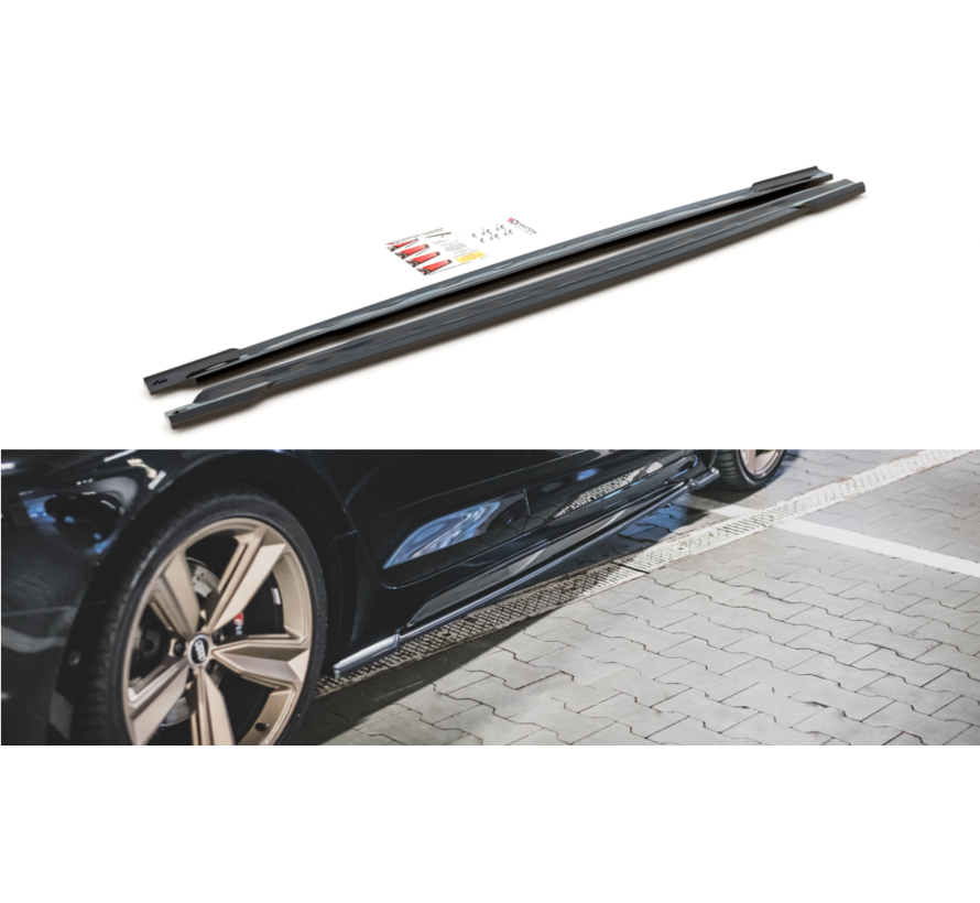 Maxton Design SIDE SKIRTS DIFFUSERS  Audi RS5 Sportback F5 Facelift