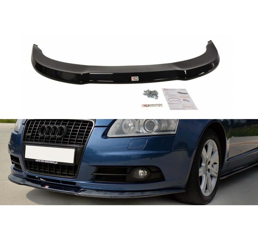 Maxton Design FRONT SPLITTER Audi A6 S-Line C6