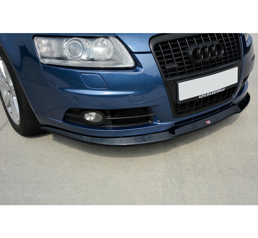 Maxton Design FRONT SPLITTER Audi A6 S-Line C6