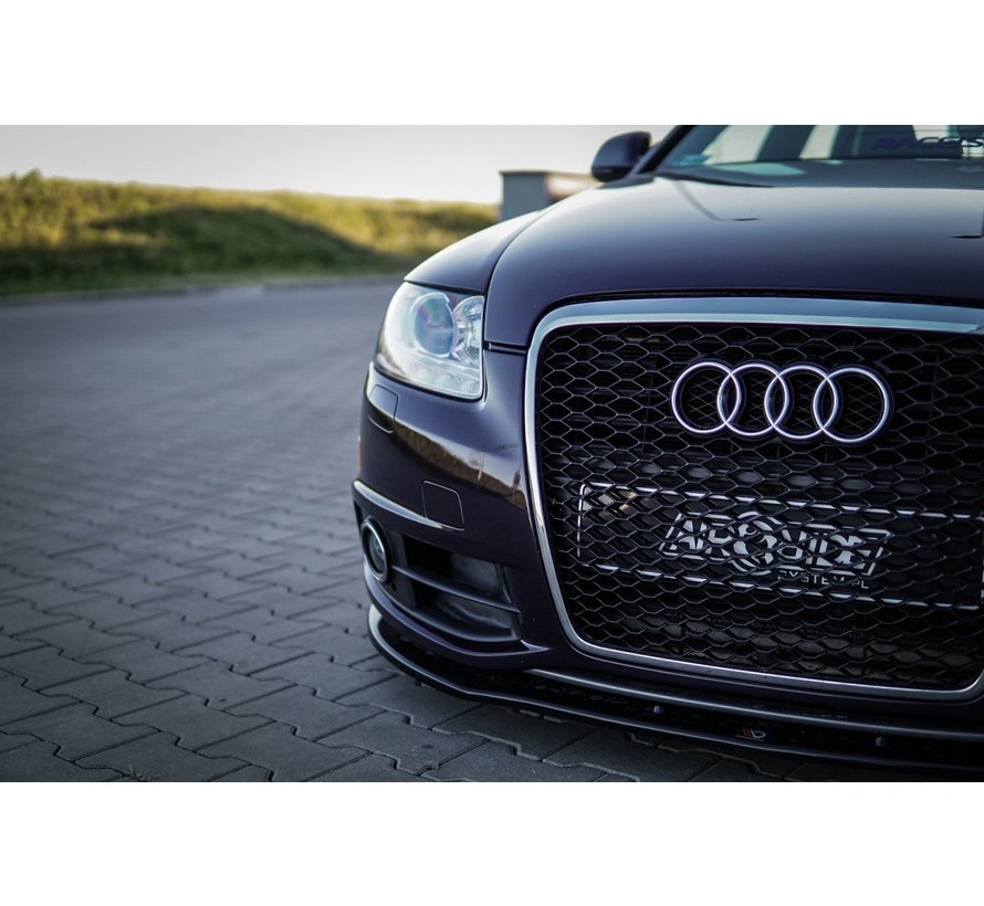 Maxton Design FRONT SPLITTER Audi A6 S-Line C6 FL