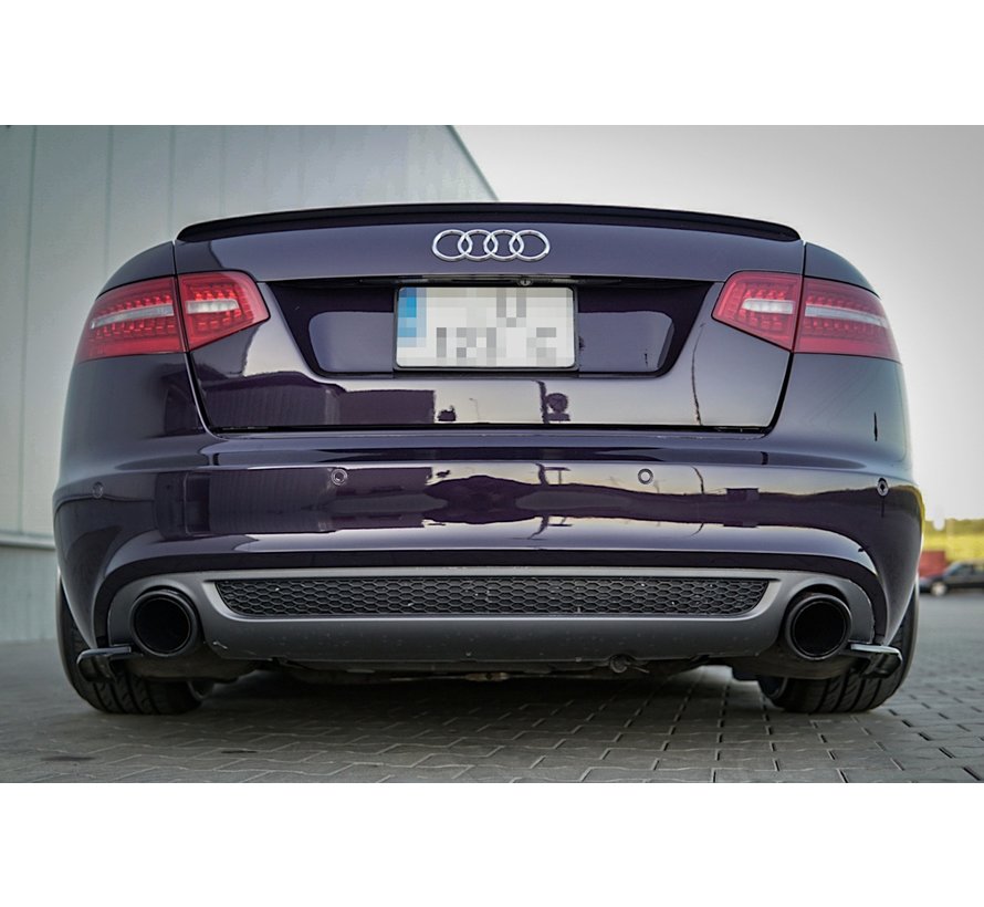 Maxton Design REAR SIDE SPLITTERS Audi A6 S-Line C6 / C6 FL Sedan / Avant