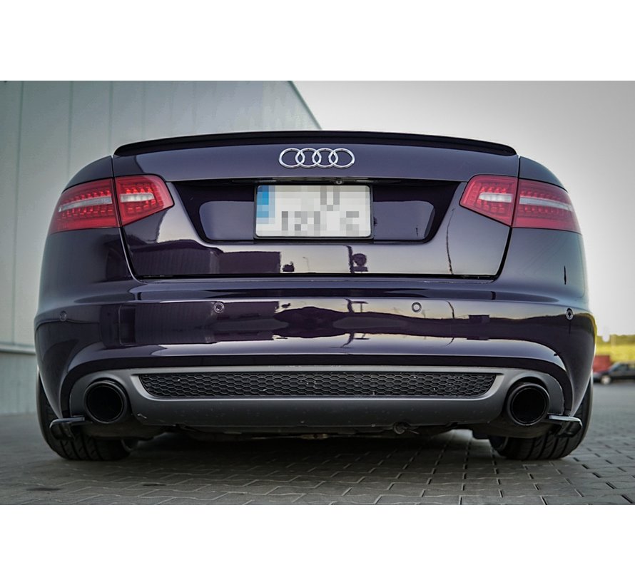 Maxton Design SPOILER CAP Audi A6 S-Line C6 FL Sedan