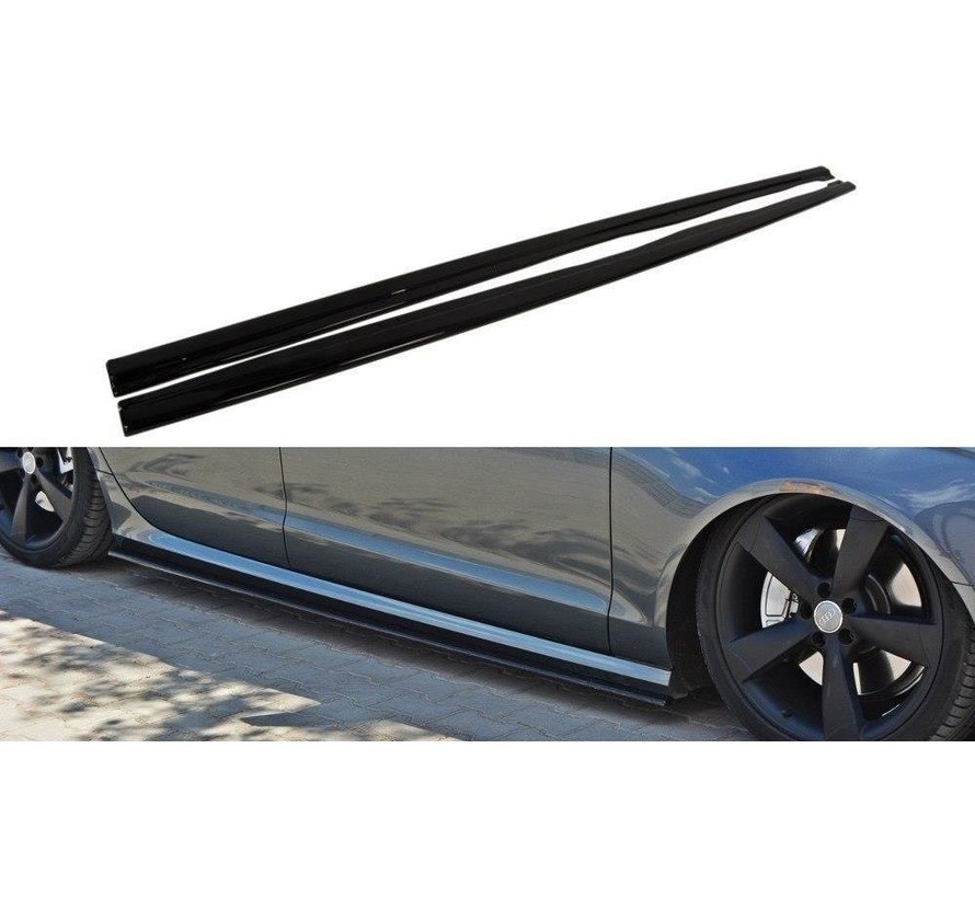 Maxton Design SIDE SKIRTS DIFFUSERS  Audi S6 / A6 S-Line C7