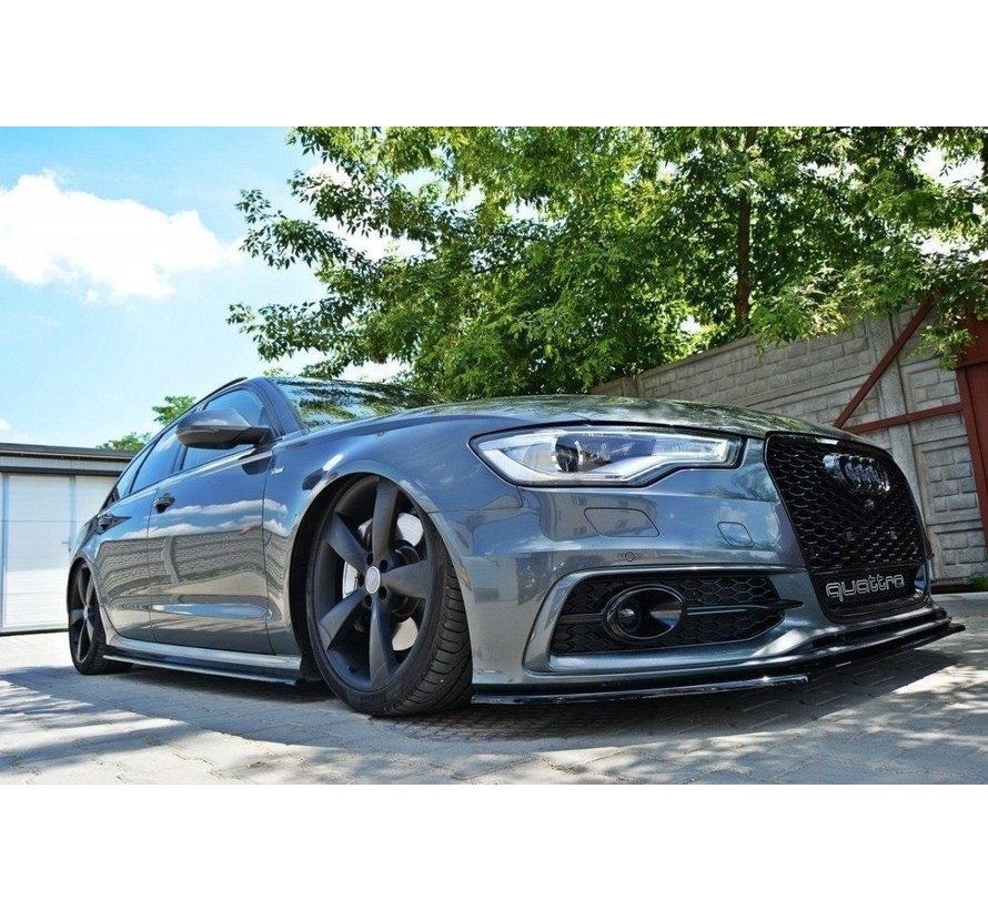 Maxton Design SIDE SKIRTS DIFFUSERS  Audi S6 / A6 S-Line C7