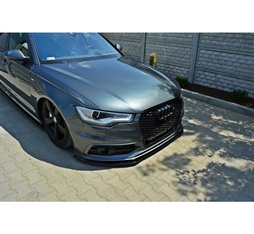 Maxton Design FRONT SPLITTER V.1 Audi S6 / A6 S-Line C7