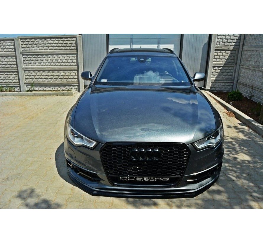 Maxton Design FRONT SPLITTER V.2 Audi S6 / A6 S-Line C7