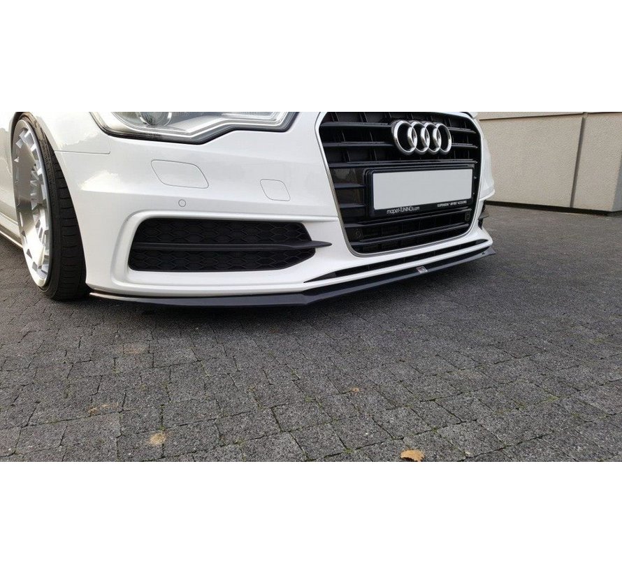 Maxton Design FRONT SPLITTER V.2 Audi S6 / A6 S-Line C7