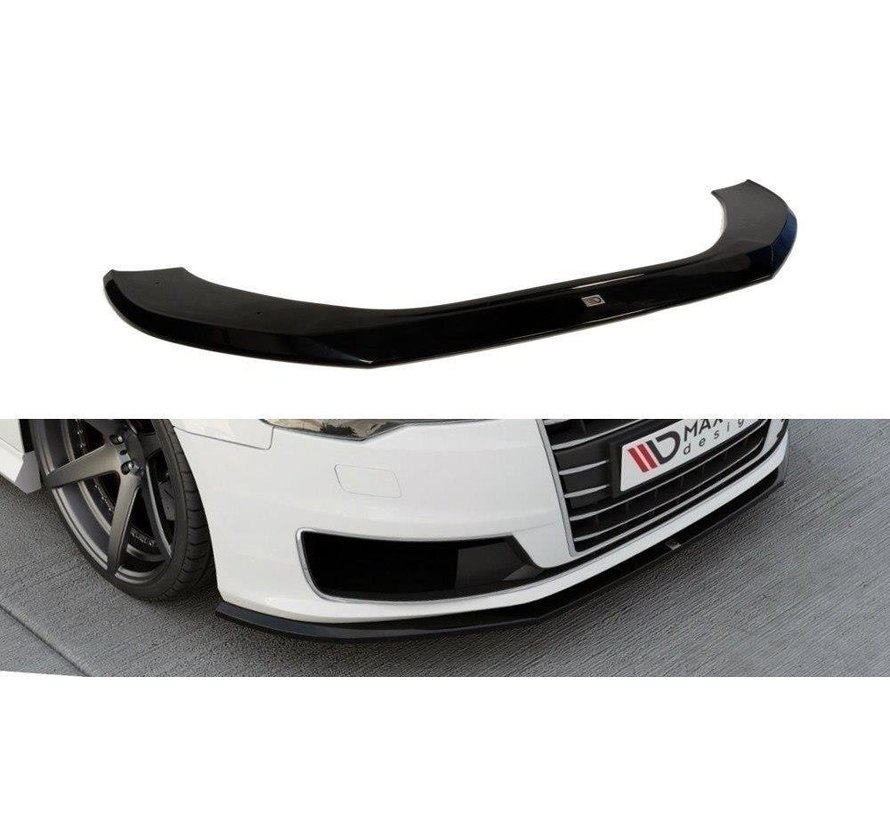 Maxton Design FRONT SPLITTER Audi A6 Ultra C7 FL