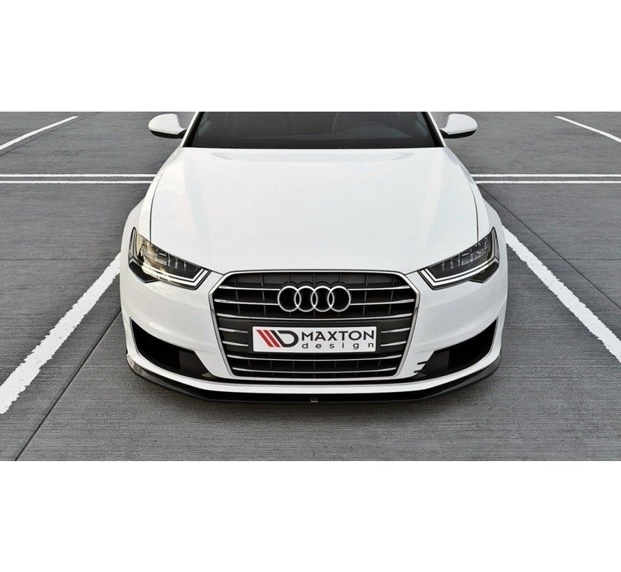 Maxton Design FRONT SPLITTER Audi A6 Ultra C7 FL