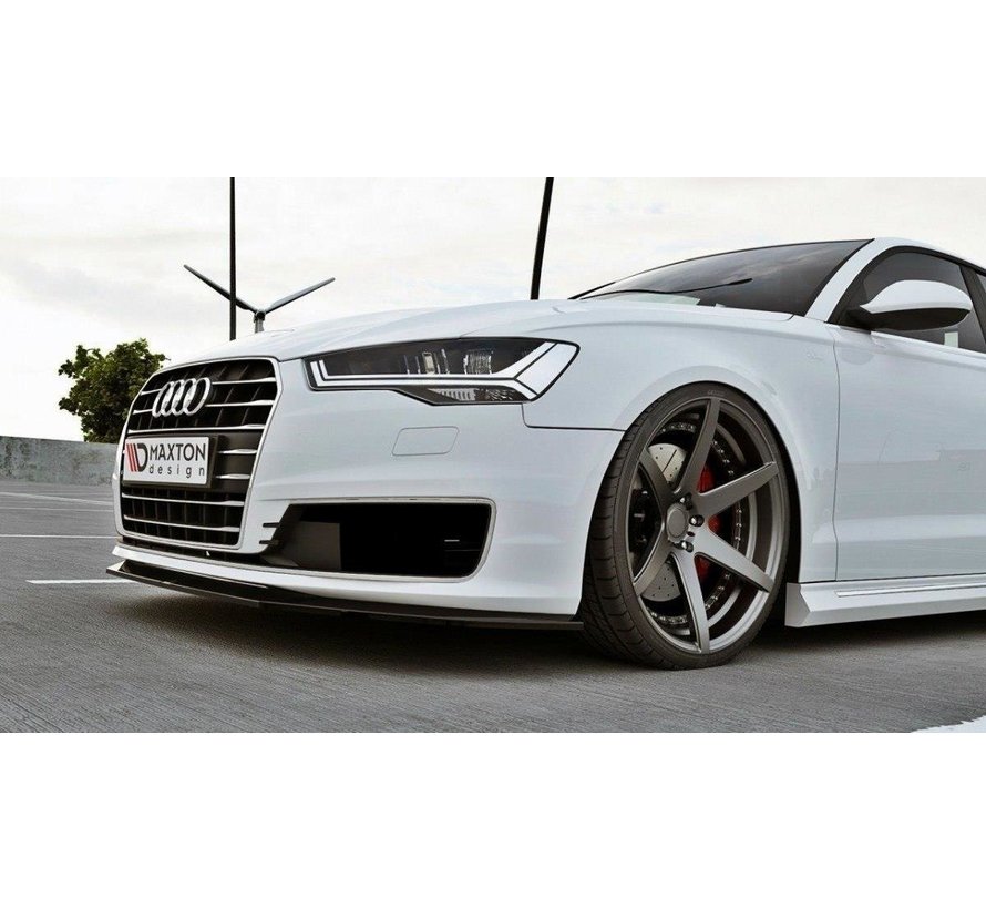 Maxton Design FRONT SPLITTER Audi A6 Ultra C7 FL