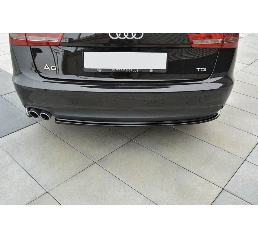 Maxton Design REAR SIDE SPLITTERS Audi A6 C7 Avant