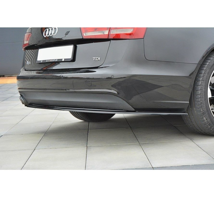 Maxton Design REAR SIDE SPLITTERS Audi A6 C7 Avant