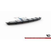 Maxton Design Maxton Design CENTRAL REAR DIFFUSER AUDI A6 C7 S-LINE AVANT EXHAUST 2x1 (with vertical bars)
