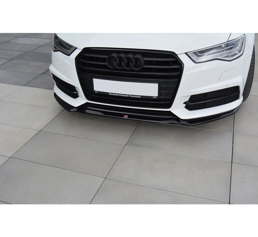 Maxton Design FRONT SPLITTER V.1 Audi A6 C7 S-line/ S6 C7 Facelift