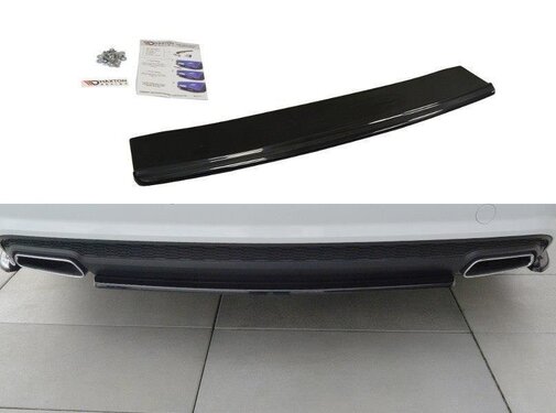 Maxton Design Maxton Design CENTRAL REAR DIFFUSER Audi A6 C7 Avant S-line Facelift