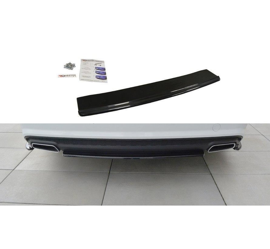 Maxton Design CENTRAL REAR DIFFUSER Audi A6 C7 Avant S-line Facelift