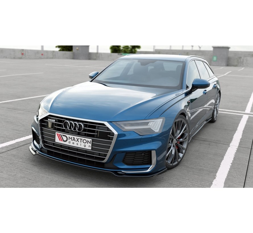 Maxton Design FRONT SPLITTER V.1 Audi A6 S-Line / S6 C8