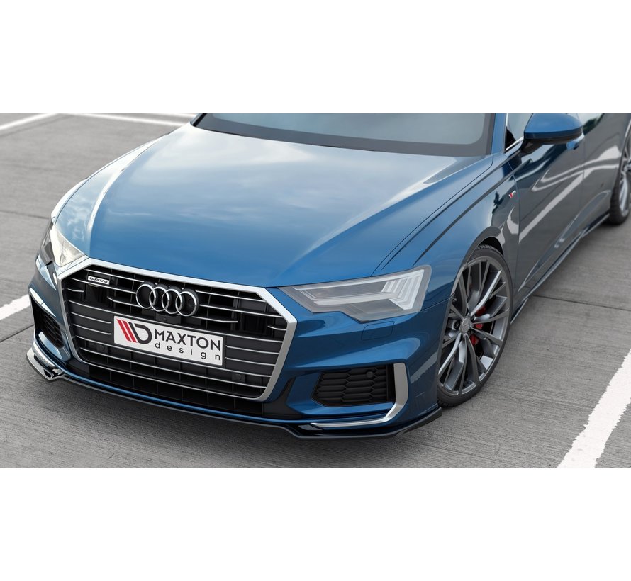 Maxton Design FRONT SPLITTER V.1 Audi A6 S-Line / S6 C8