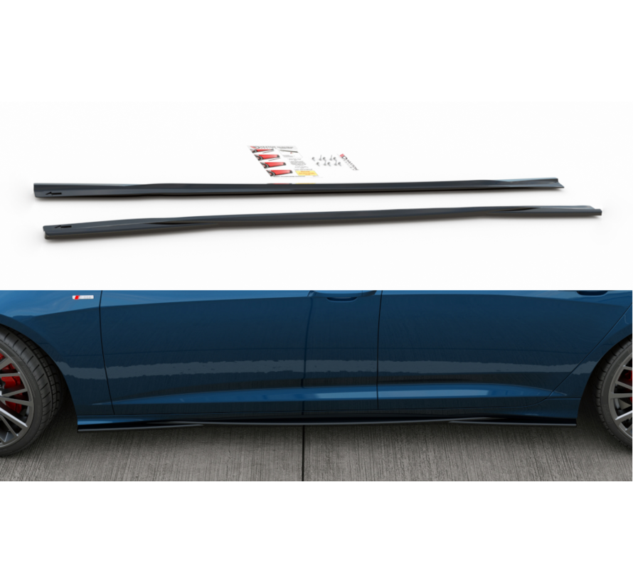 Maxton Design SIDE SKIRTS DIFFUSERS  Aud A6 S-Line / S6 C8