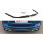 Maxton Design CENTRAL REAR DIFFUSER (with vertical bars) Audi A6 S-Line Avant C8