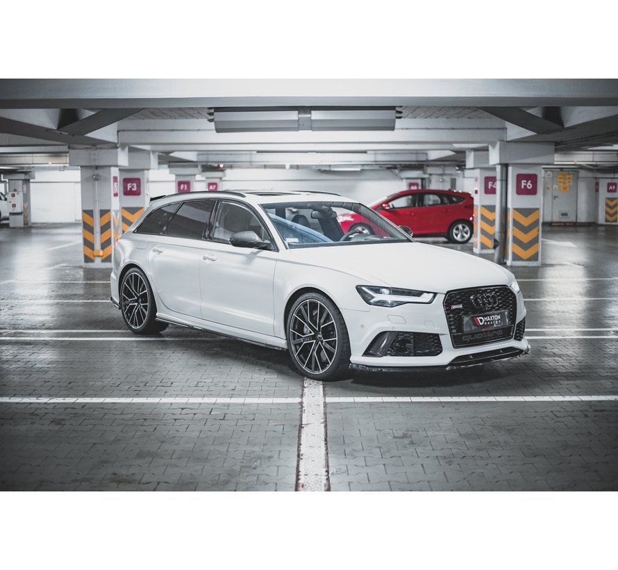 Maxton Design FRONT SPLITTER V.3 Audi RS6 C7