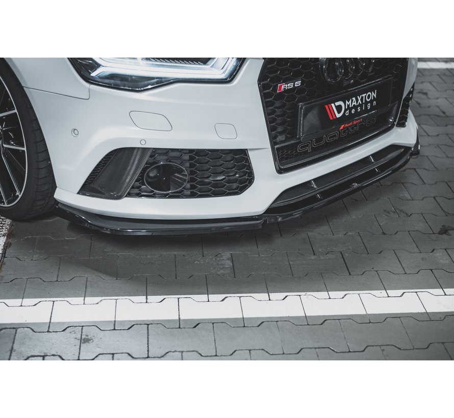 Maxton Design FRONT SPLITTER V.3 Audi RS6 C7