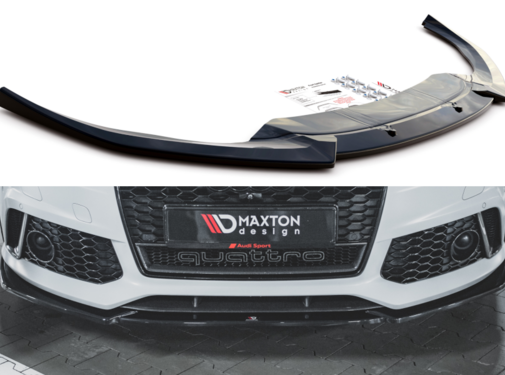 Maxton Design Maxton Design FRONT SPLITTER V.4 Audi RS6 C7