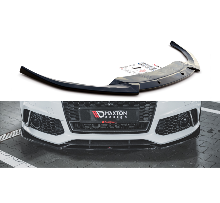 Maxton Design FRONT SPLITTER V.4 Audi RS6 C7