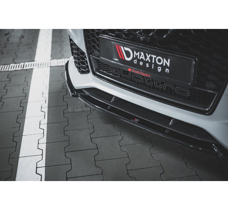 Maxton Design FRONT SPLITTER V.4 Audi RS6 C7