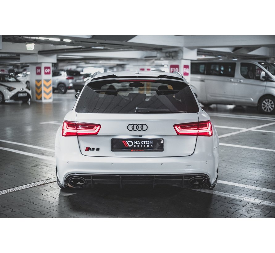 Maxton Design REAR SIDE SPLITTERS V.2 Audi RS6 C7