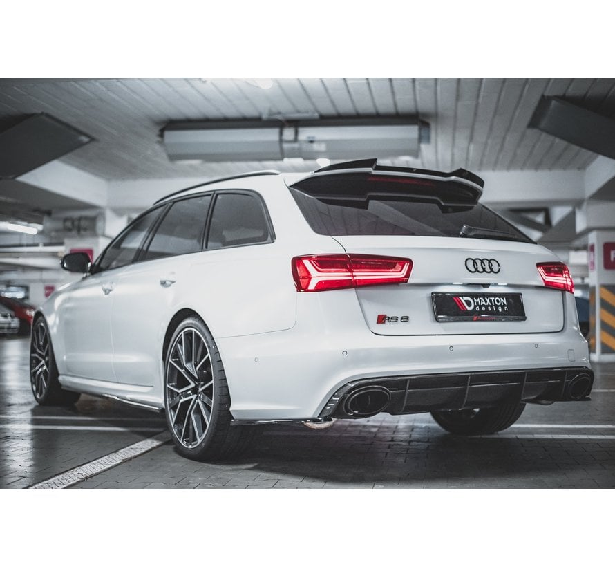 Maxton Design REAR SIDE SPLITTERS V.2 Audi RS6 C7