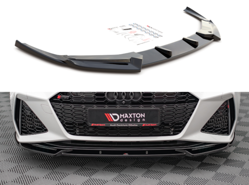 Maxton Design Maxton Design FRONT SPLITTER V.1 Audi RS6 C8