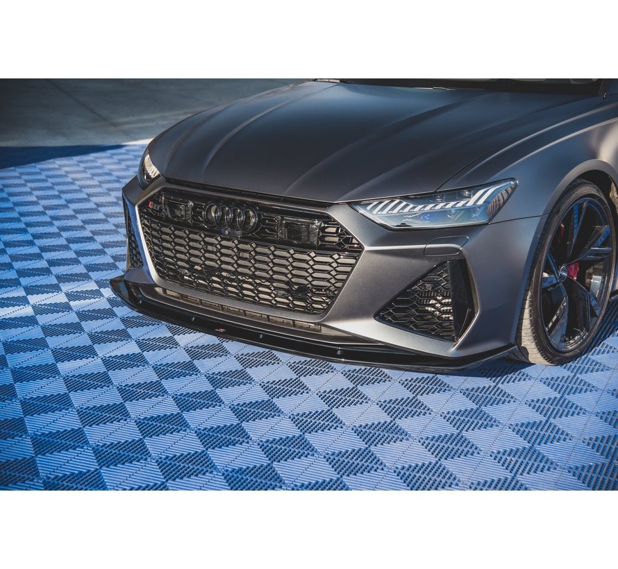 Maxton Design FRONT SPLITTER V.2 Audi RS6 C8