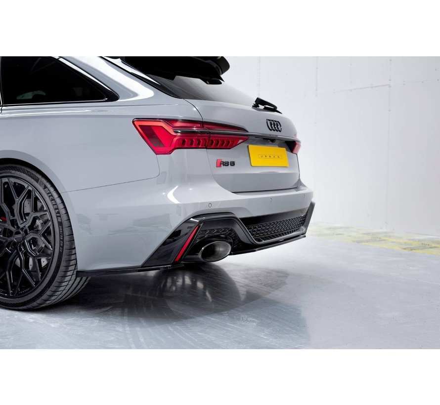 Maxton Design CENTRAL REAR DIFFUSER Audi RS6 C8