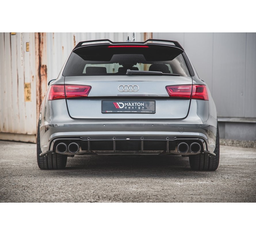 Maxton Design REAR DIFFUSER Audi S6 / A6 S-Line C7 FL