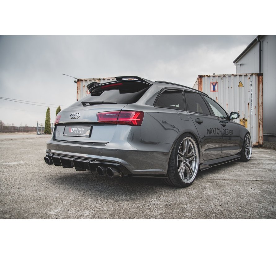 Maxton Design REAR DIFFUSER Audi S6 / A6 S-Line C7 FL