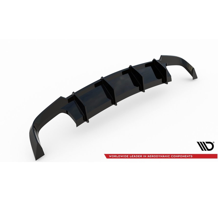 Maxton Design REAR DIFFUSER Audi S6 / A6 S-Line C7 FL