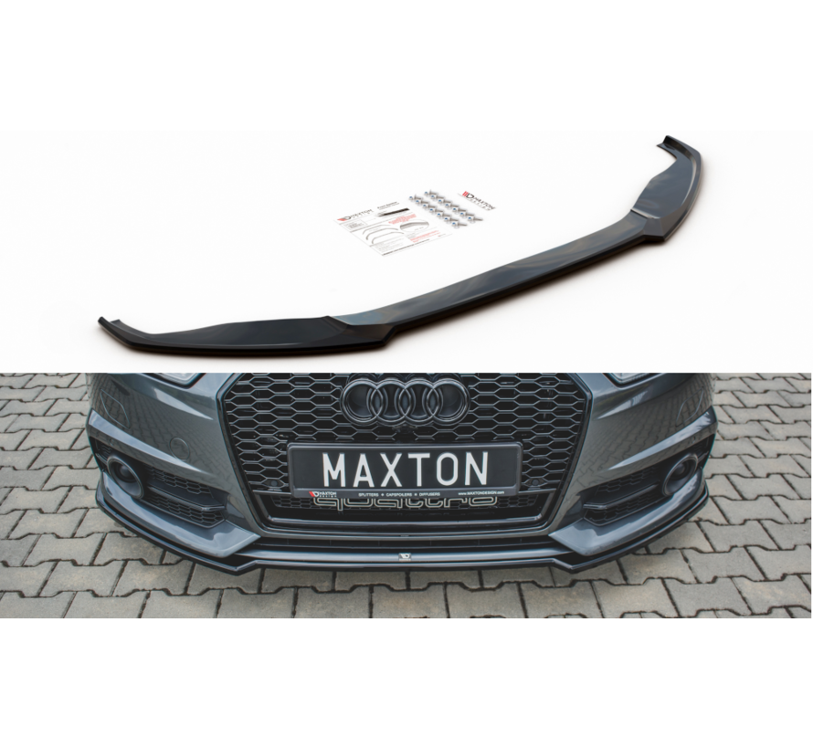 Maxton Design FRONT SPLITTER Audi S6 / A6 S-Line C7 FL