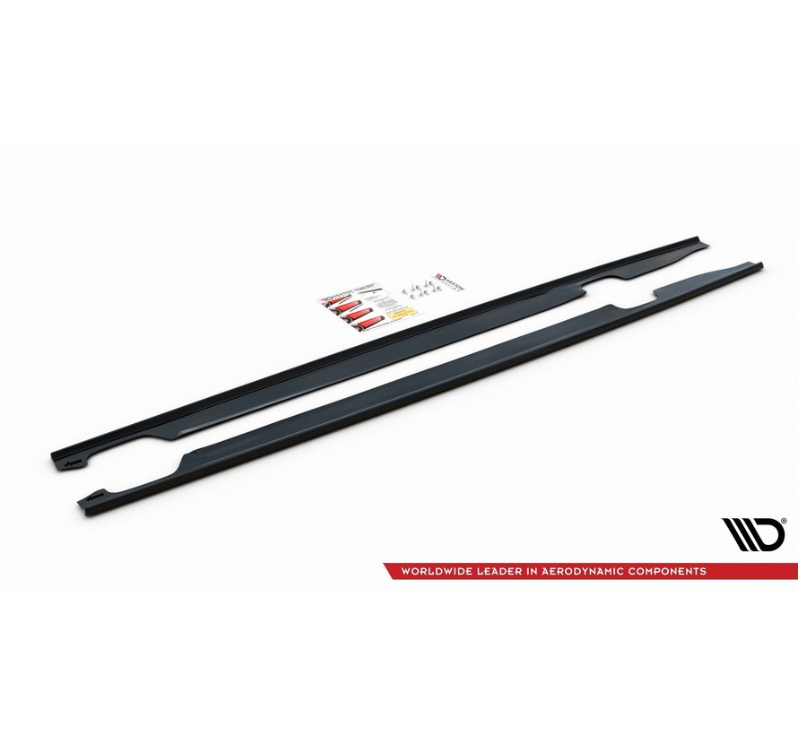 Maxton Design SIDE SKIRTS DIFFUSERS Audi S6 / A6 S-Line C7 FL