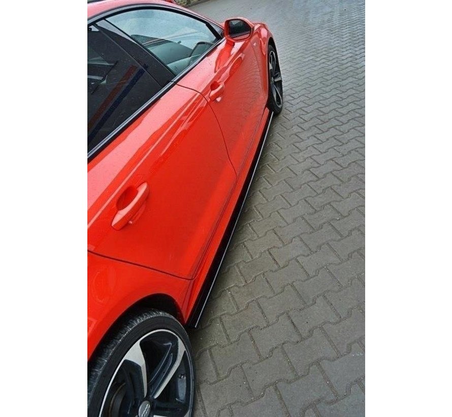 Maxton Design SIDE SKIRTS DIFFUSERS  Audi S7 / A7 S-Line C7 FL