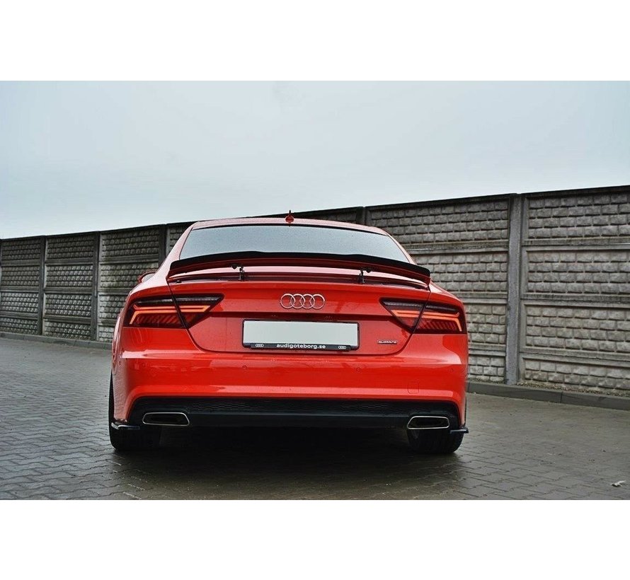 Maxton Design Maxton Design Spoiler Extension AUDI A7 S-LINE (FACELIFT)