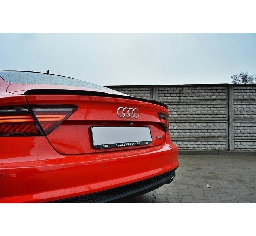 Maxton Design Maxton Design Spoiler Extension AUDI A7 S-LINE (FACELIFT)