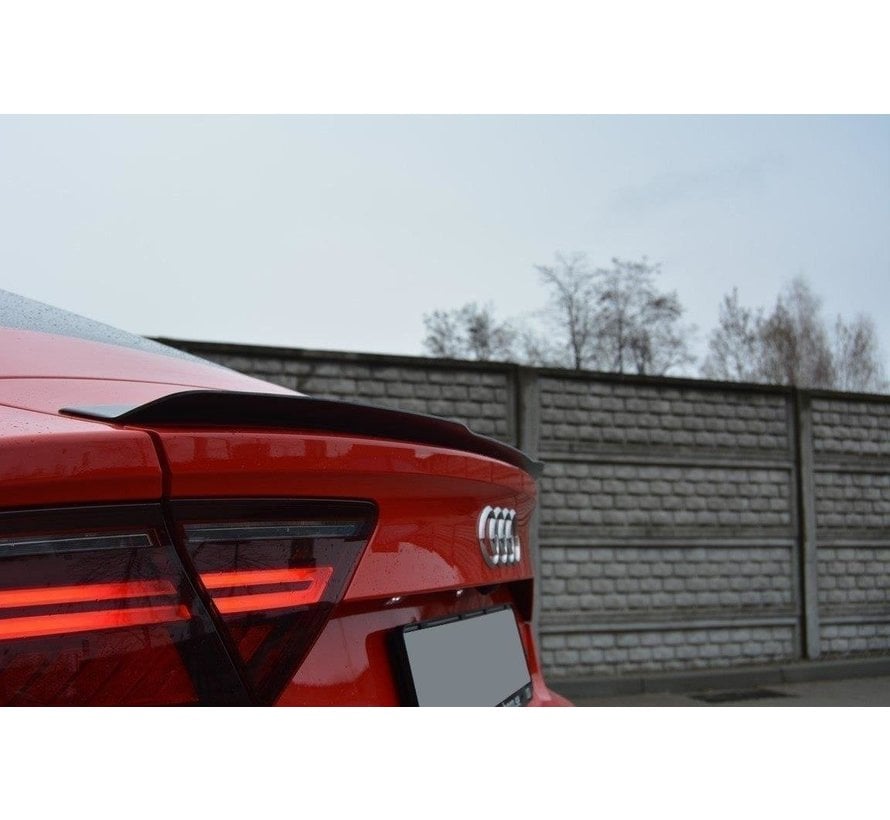 Maxton Design Maxton Design Spoiler Extension AUDI A7 S-LINE (FACELIFT)