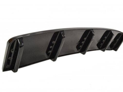 Maxton Design Maxton Design CENTRAL REAR DIFFUSER AUDI A7 S-LINE (FACELIFT) (with vertical bars)