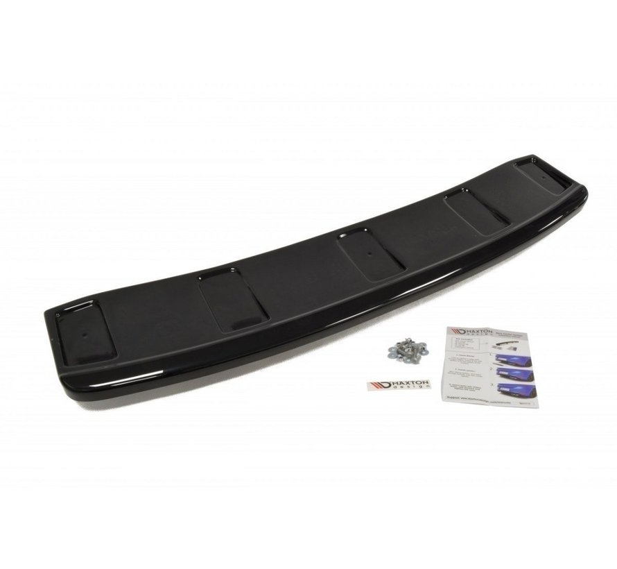 Maxton Design CENTRAL REAR DIFFUSER AUDI A7 S-LINE (FACELIFT) (with vertical bars)