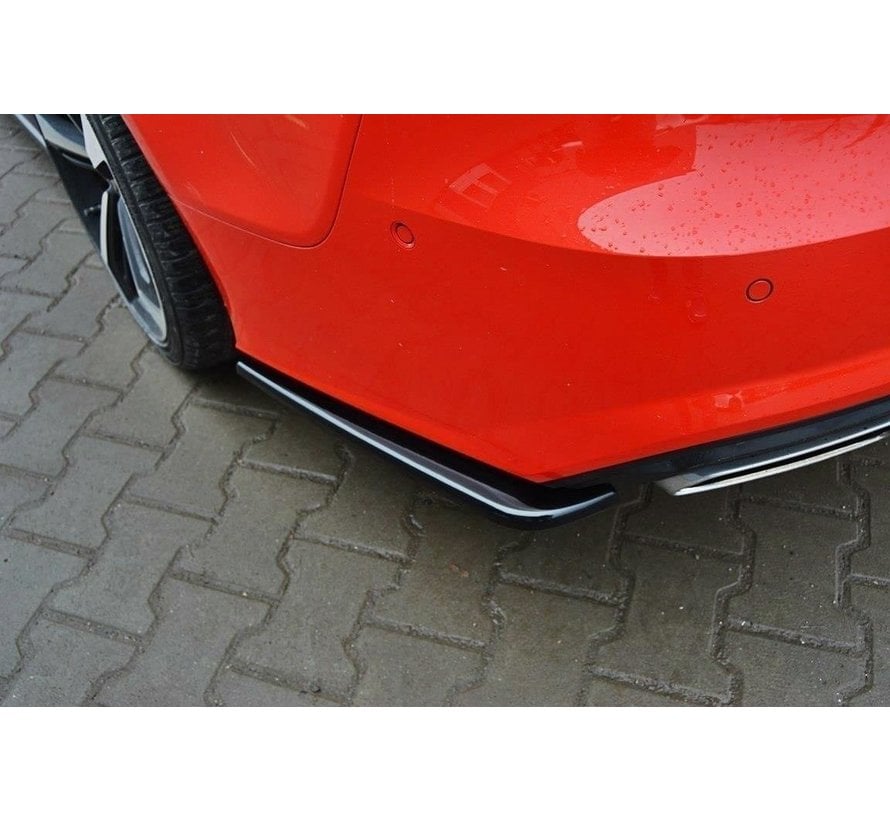 Maxton Design REAR SIDE SPLITTERS AUDI A7 S-LINE (FACELIFT)