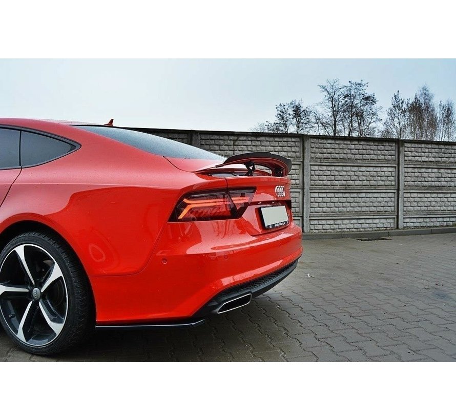 Maxton Design REAR SIDE SPLITTERS AUDI A7 S-LINE (FACELIFT)